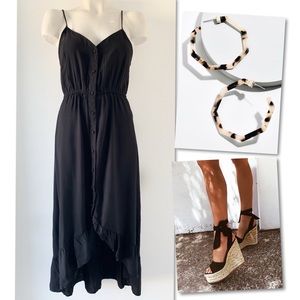 Cotton On Dresses - Cotton:On button down black dress Cotton On Dresses - Cotton:On button down black dress